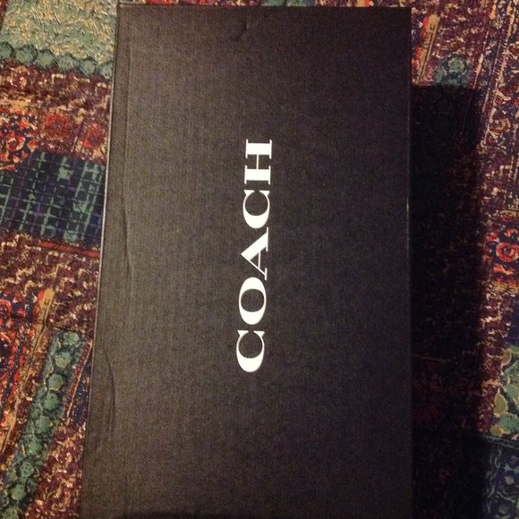 Coach Men's Mott Dark Brown Leather & Coated Canvas Drivers(Loafers) -11.5D -NIB - Picture 10 of 10